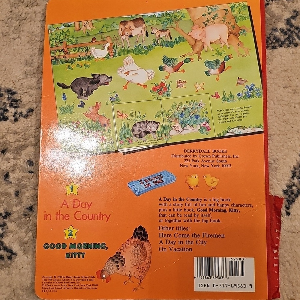 A Day in the Country Children's Book 1989 - Picture 3 of 3